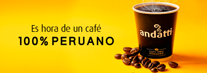 Es hora de un café 100% peruano Andatti