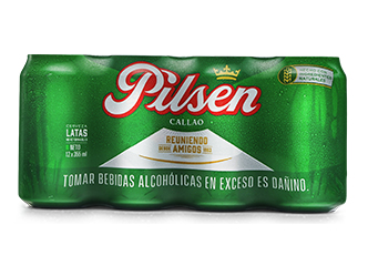 Cerveza Pilsen 12 Pack Lata 355 ml