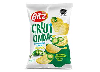 Papas Crujiondas Jalapeño Bitz bl 200 g