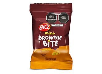 Mini Brownie Bite Marmoleado Bitz 20 g