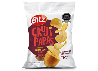 Papas Crujipapas Bbq Bitz bl 25g